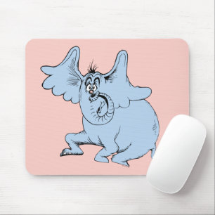 Mousepad Dr. Seuss Horton e Speck de Poeira