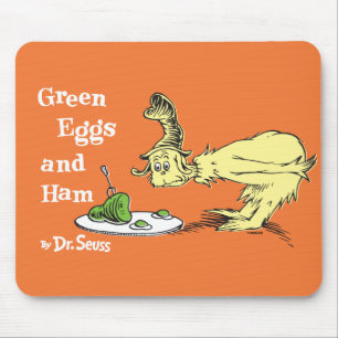 Mousepad Dr. Seuss Ovos Verdes e Presunto