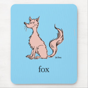 Mousepad Dr. Seuss Raposa Rosa