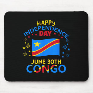 Mousepad Dra. Congo 65º Dia da Independência Orgulho Congol