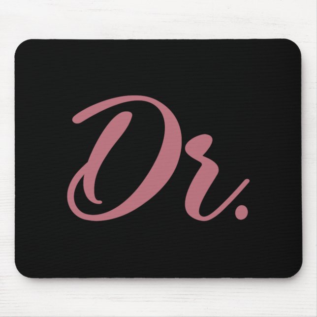 Mousepad Dra. Doutora Formatura Faculdade de Medicina Mulhe (Frente)