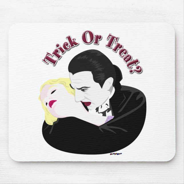 Mousepad Drácula, Travessura ou Gostosura? (Frente)