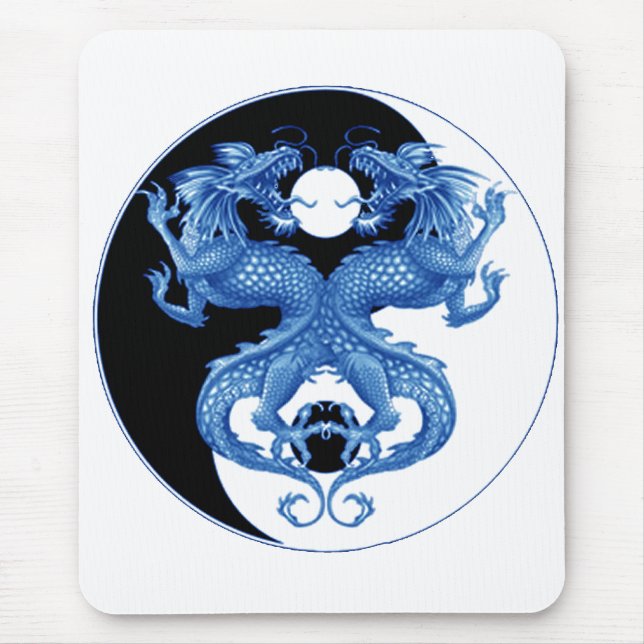 Mousepad Dragão 2 de Yin Yang (Frente)