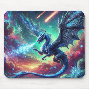Mousepad Dragão Azul