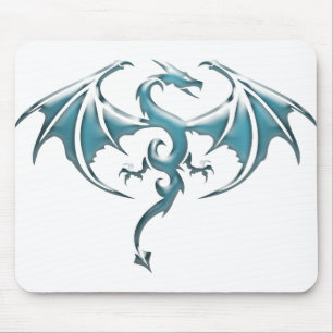 Mousepad Dragão Azul