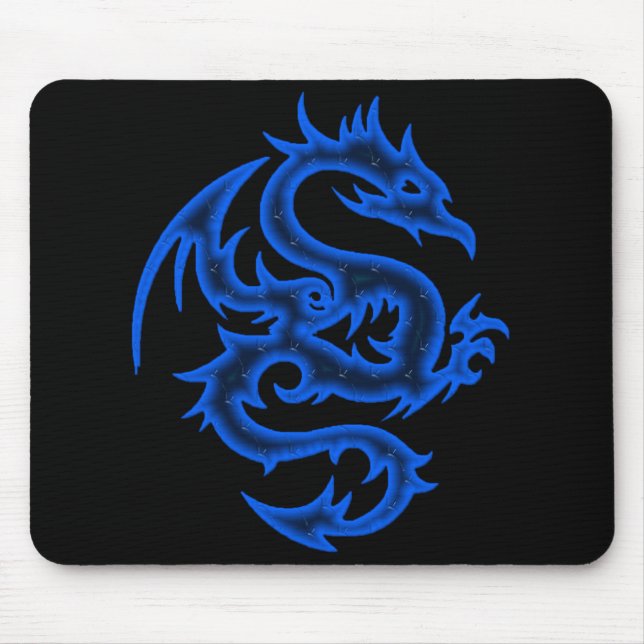 MOUSEPAD DRAGÃO AZUL (Frente)