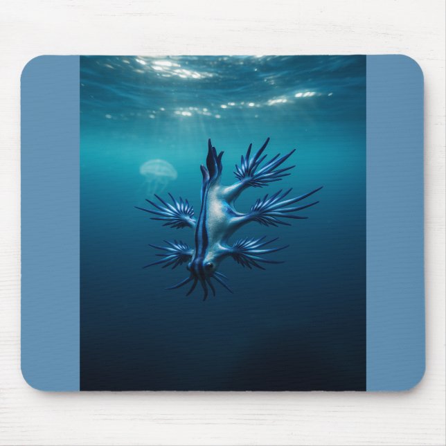 Mousepad Dragão Azul do Mar (Frente)