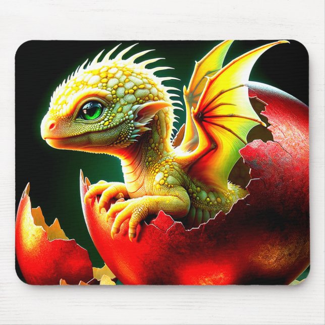 Mousepad Dragão bebê (Frente)