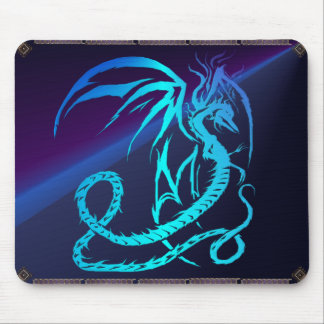 Mousepad Dragão Bicho-Elétrico simples