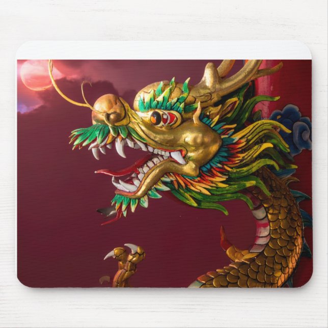 Mousepad dragão chinês (Frente)
