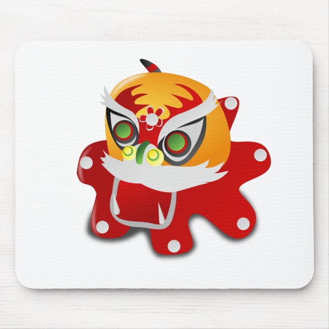Mousepad dragão chinês (Frente)