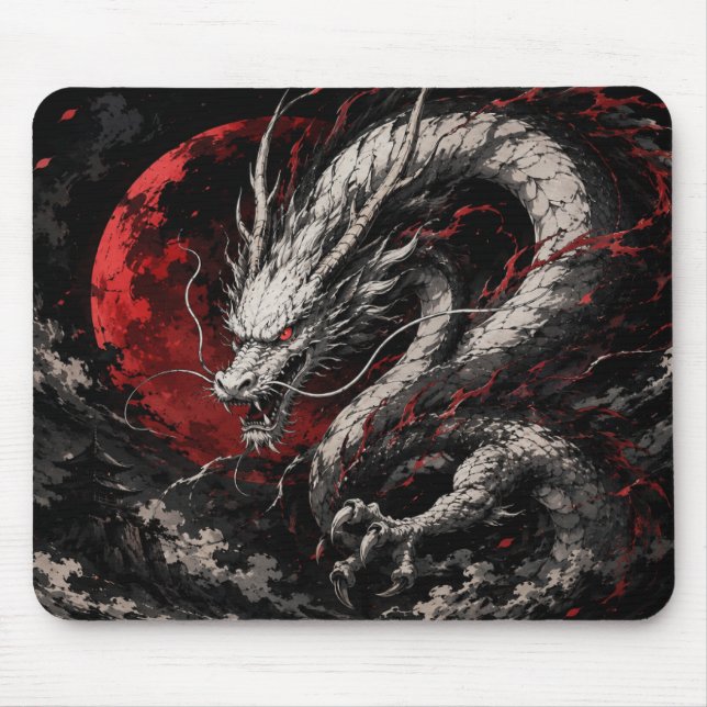 Mousepad Dragão da Lua de Sangue (Frente)