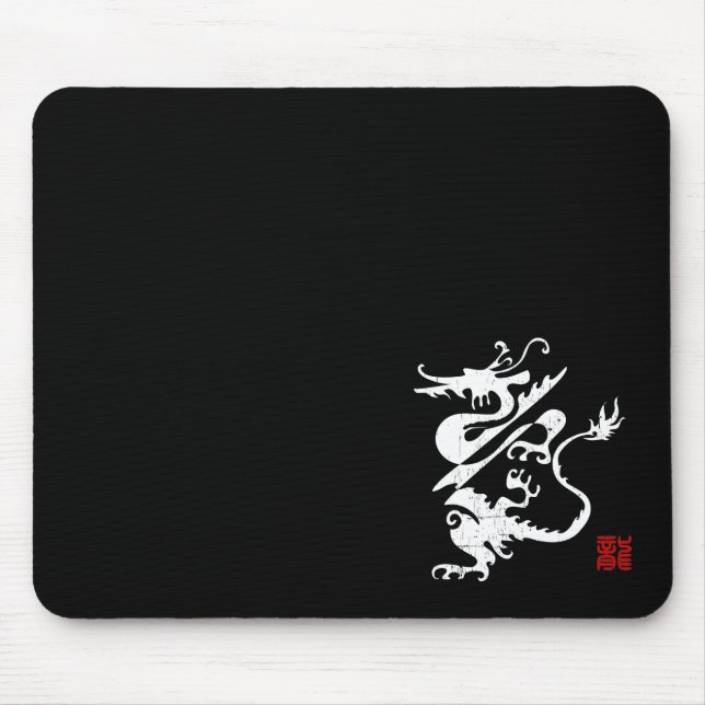 Mousepad Dragão do chinês tradicional (Frente)