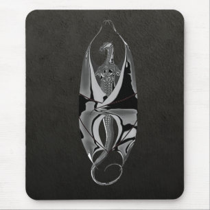 Mousepad Dragão do cromo