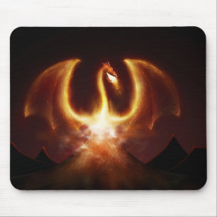 Mousepad Dragão do fogo
