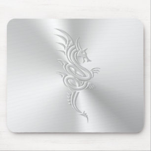 Mousepad Dragão estilo oriental, efeito embutido