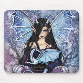 Mousepad Dragão Fada Gótico por Molly Harrison