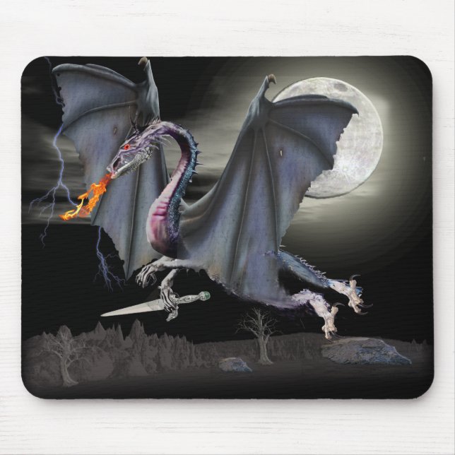 Mousepad Dragão fantasma (Frente)