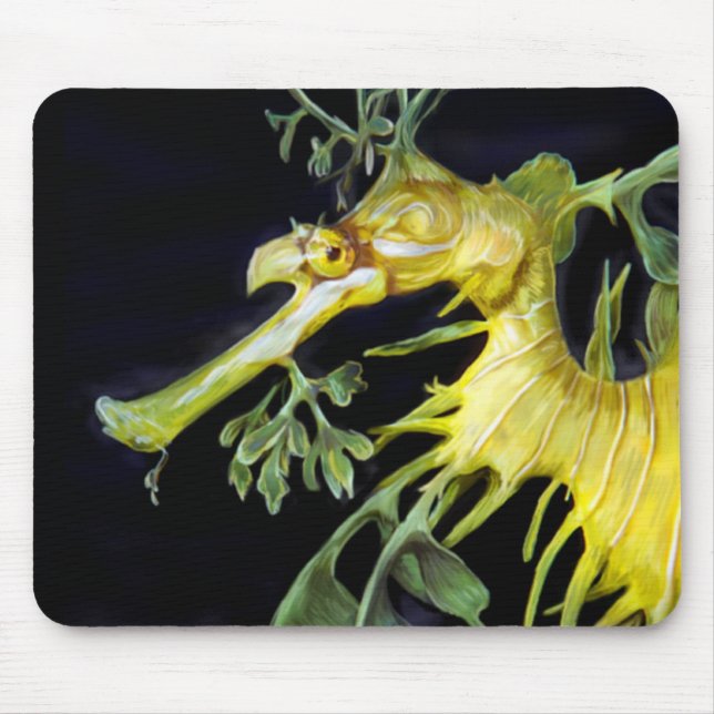 Mousepad Dragão frondoso do mar (Frente)
