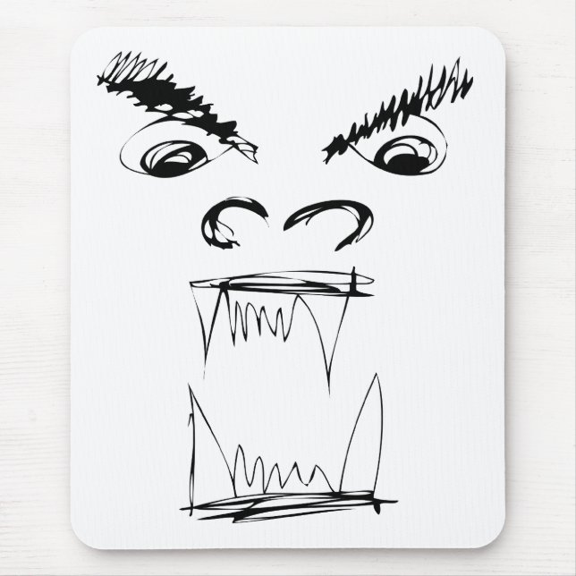 Mousepad Dragão irritado (Frente)