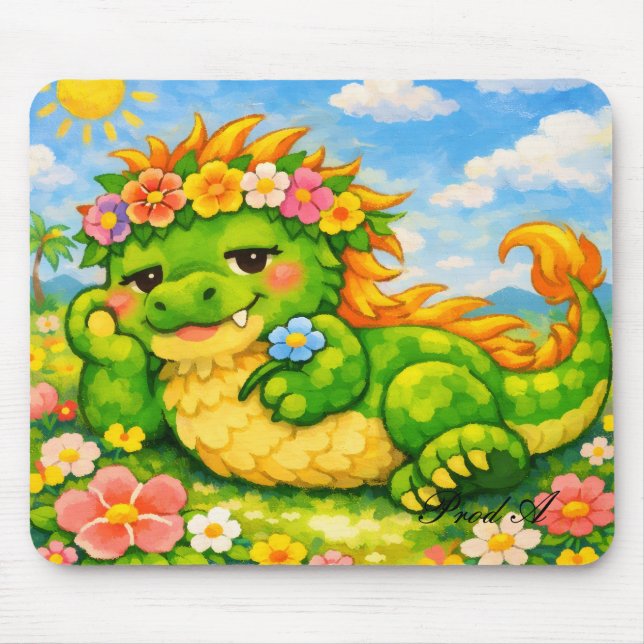 Mousepad Dragão Mágico★ (Frente)