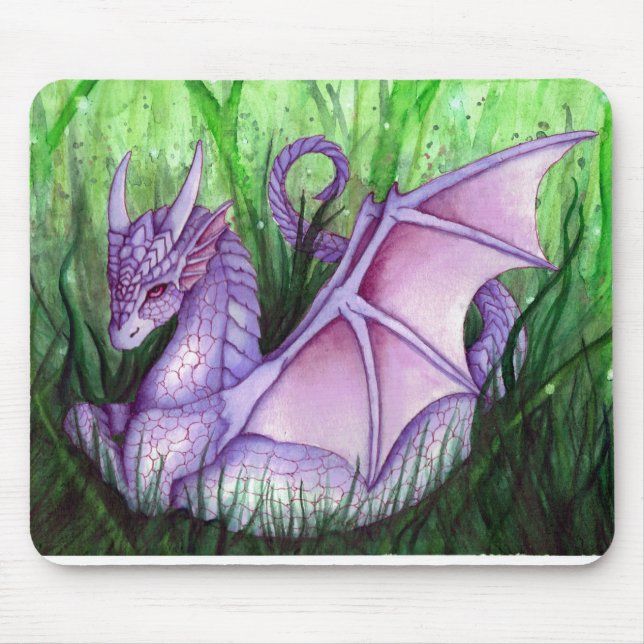 Mousepad Dragão Roxo  (Frente)