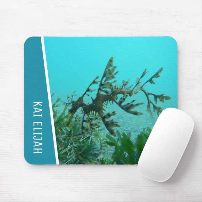 Mousepad Dragão submarino do Mar de Leafy (Com mouse)