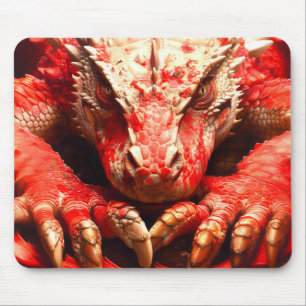 Mousepad Dragão Vermelho