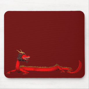 Mousepad Dragão Vermelho