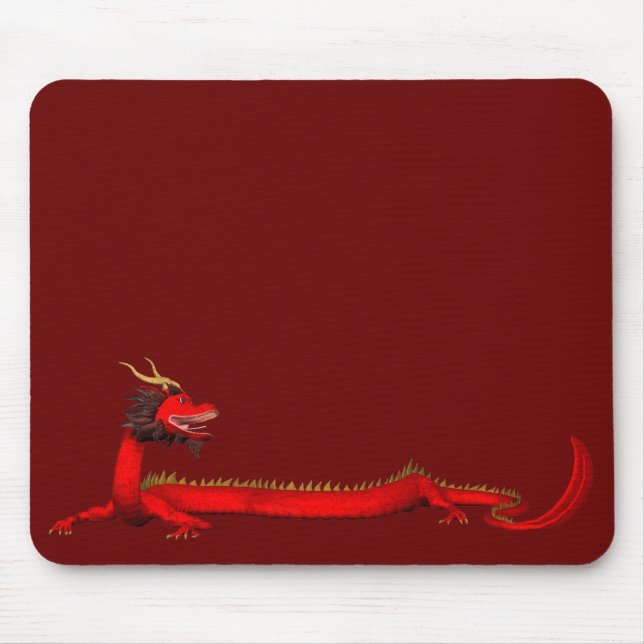 Mousepad Dragão Vermelho (Frente)
