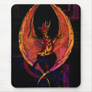 Mousepad Dragão, Wyvern, Dragão Fantástico, Criatura Mí