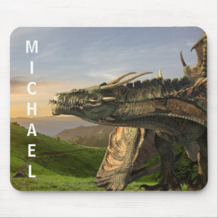 Mousepad Dragão Wyvern Personalizado