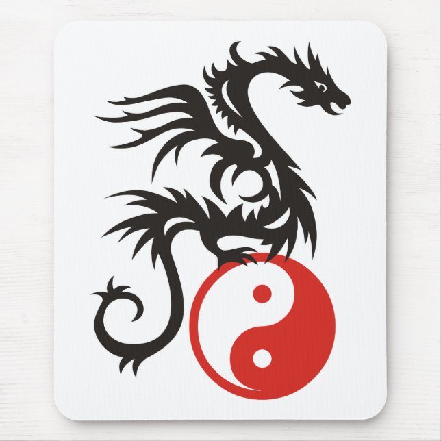 Mousepad Dragão Yin & Yang (Frente)