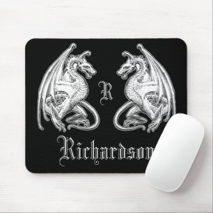 Mousepad Dragões Alados Personalizados
