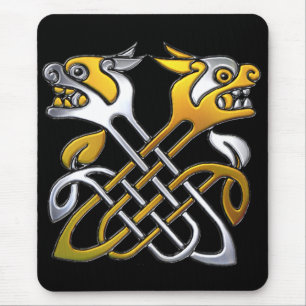 Mousepad Dragões celtas