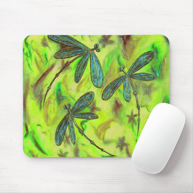 Mousepad Dragões pesados em um céu estrelado (Com mouse)