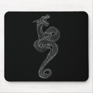 Mousepad Dragon Art Tattoo Japan Traditional Graph