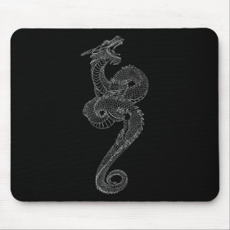 Mousepad Dragon Art Tattoo Japan Traditional Graph