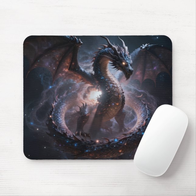 Mousepad Dragon World – The Realm of Fire and Magic (Com mouse)