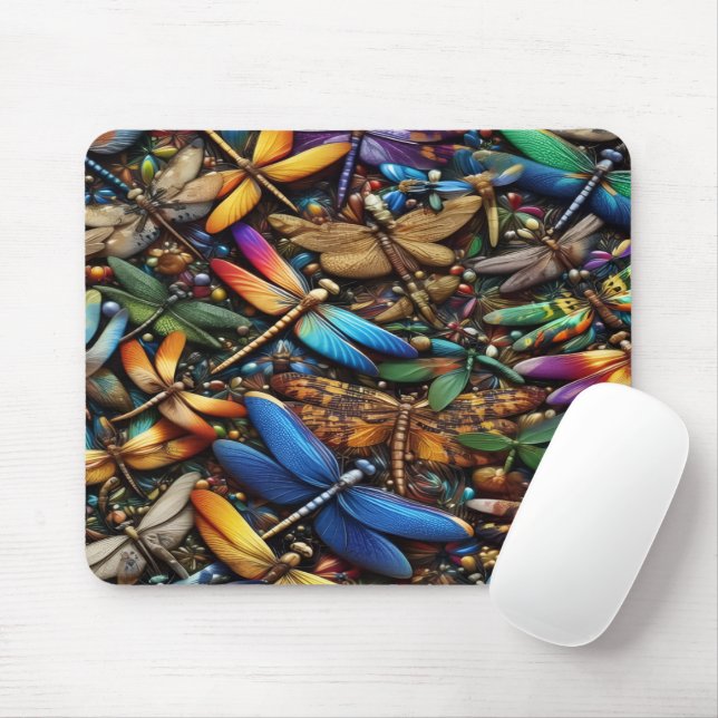 Mousepad Dragonflies (Com mouse)