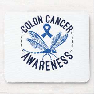 Mousepad Dragonfly Azul Fita Azul com Sensibilização do Can