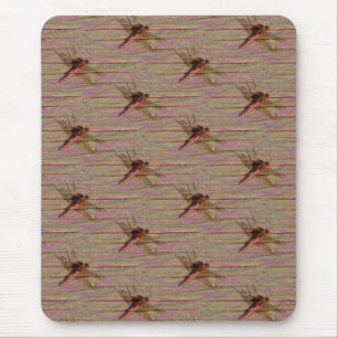 Mousepad Dragonfly Colorful