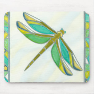 Mousepad Dragonfly de Pastel Luminoso por Vanna Lam
