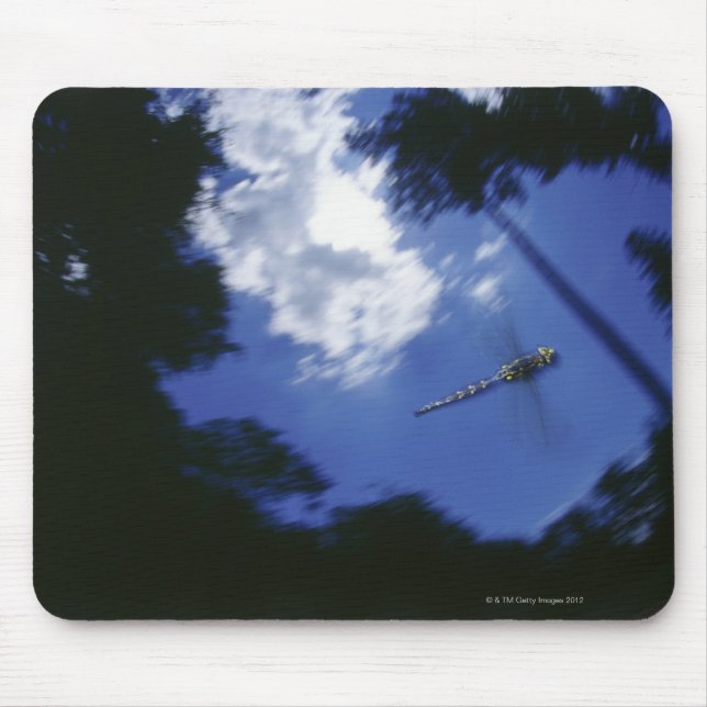 Mousepad Dragonfly em voo, asas batendo (Frente)