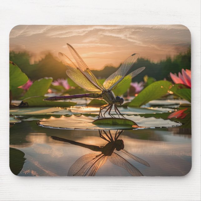 Mousepad Dragonfly na Nature (Frente)