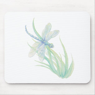 Mousepad Dragonfly Original em Azul e Verde