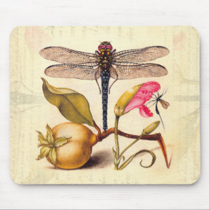 Mousepad Dragonfly, Pear, Cravo e Insetos