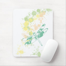 Mousepad Dragonfly Splash de Aquarela