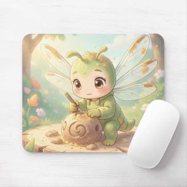 Mousepad Dragonfly – Star Nectar of the Silent Night.1 (Com mouse)