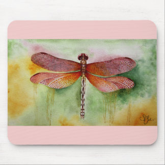 Mousepad Dragonfly Sunset